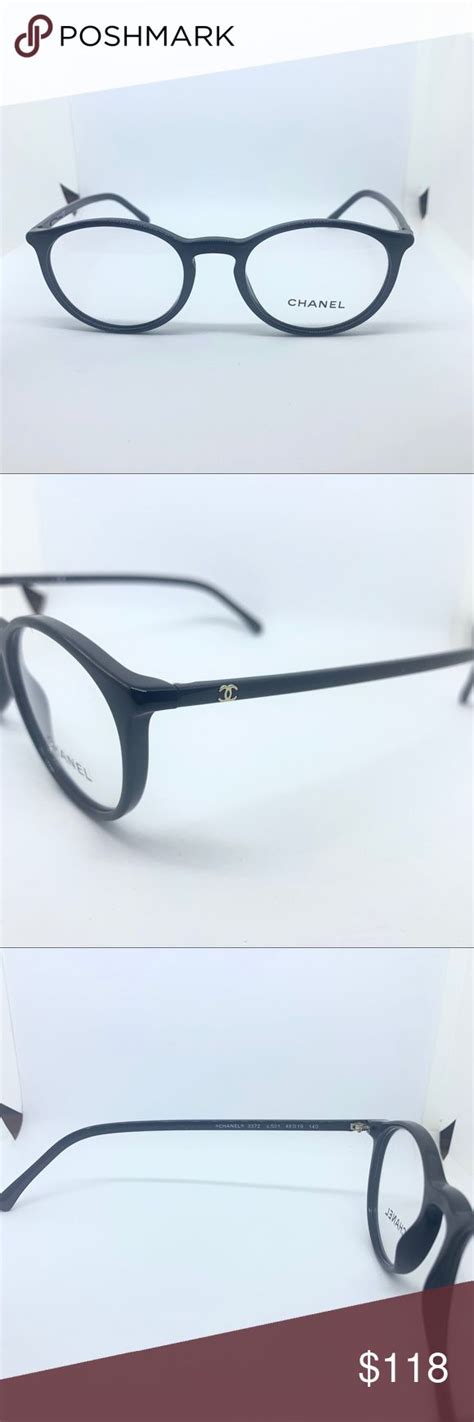 chanel 3372 black|Pantos Eyeglasses .